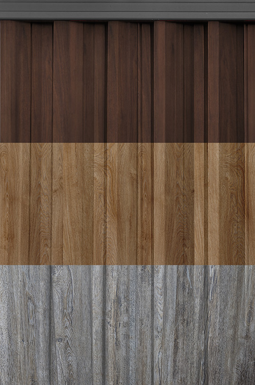 Permasteel fence profile image textures