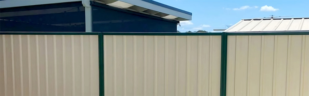 Strong steel fence panels